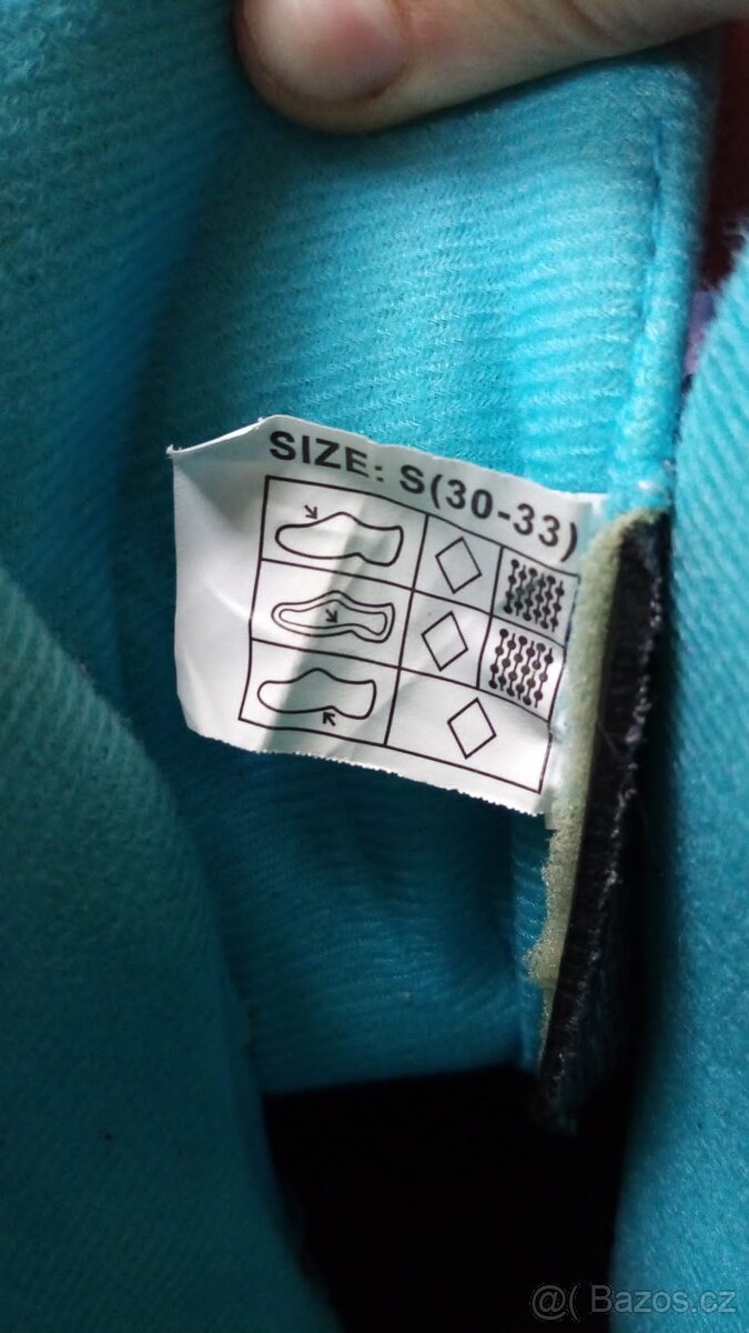 Dětské chlapecké brusle 30-33