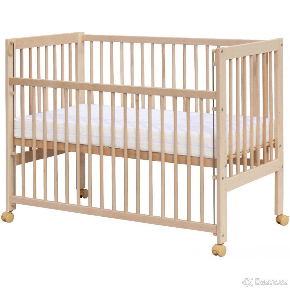 Postýlka s matrací - Scarlett Perta buk ECO 120 x 60