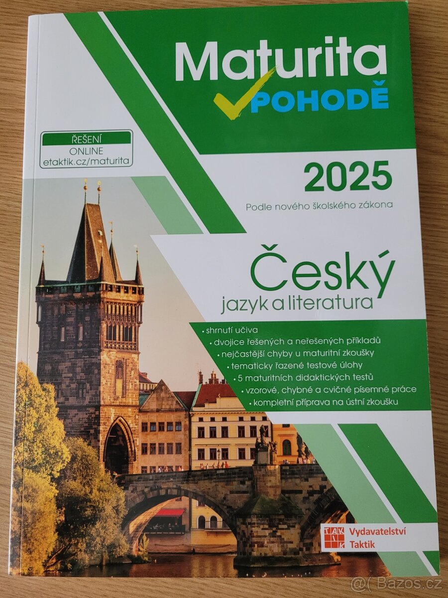 Maturita v pohodě český jazyk 2025