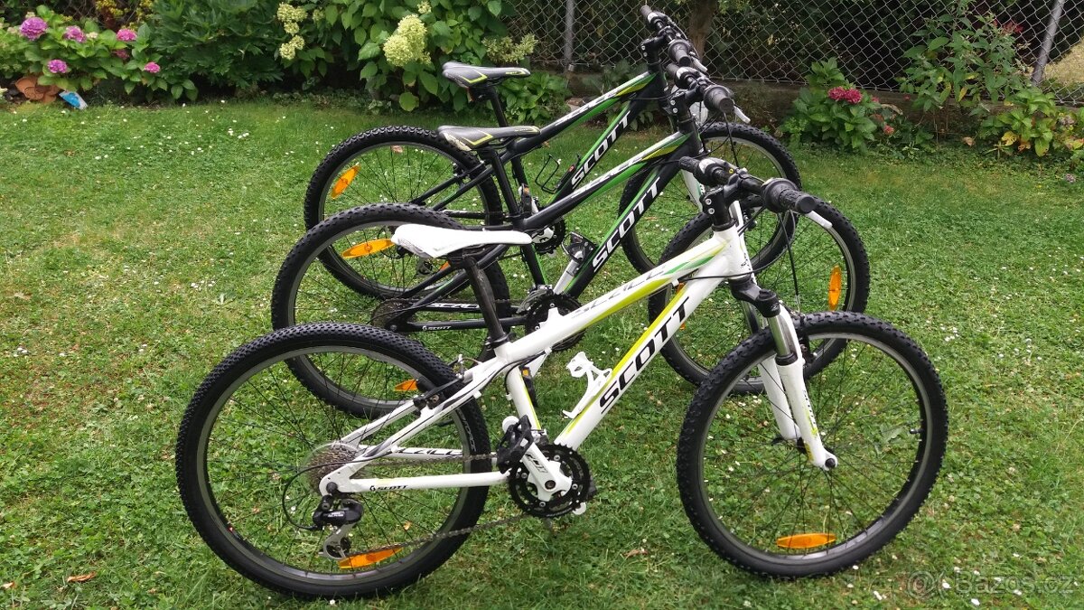 Lehké kola Scott SCALE 24" můžu POSLAT s ALU hliníkovým rám