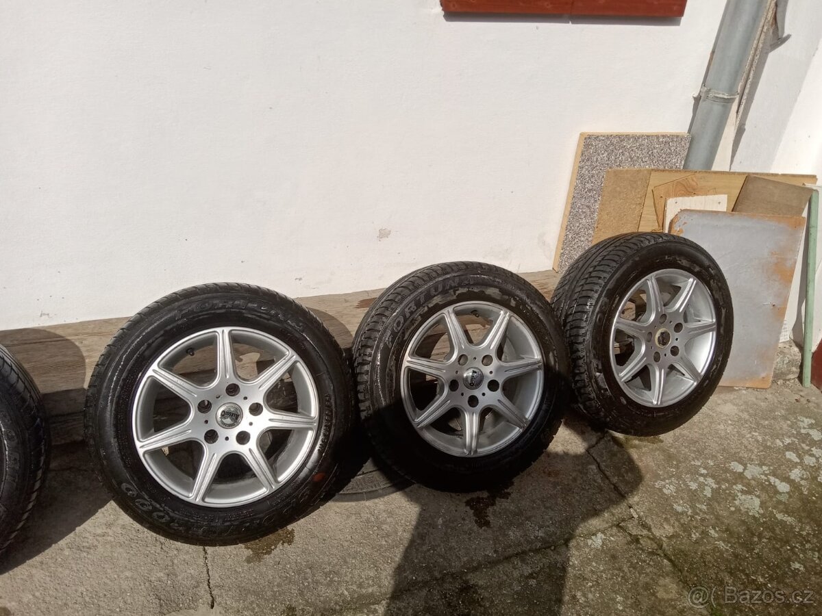 Alu disky BMW Alessio R15 5x120 7J ET20