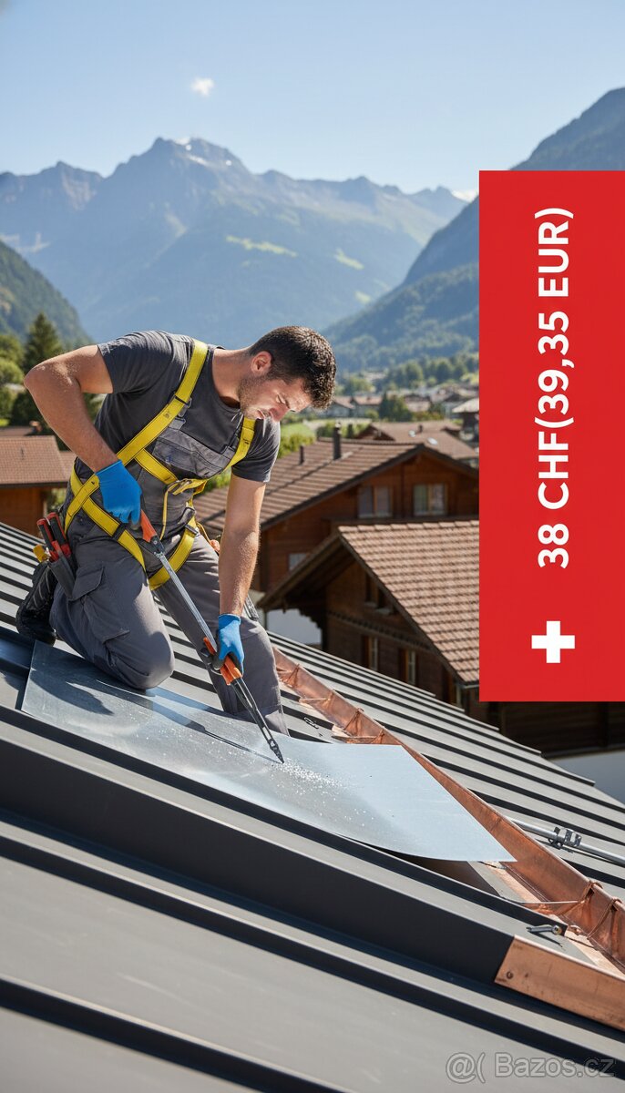 Klempíř / Pokrývač – Švýcarsko (nástup ihned)