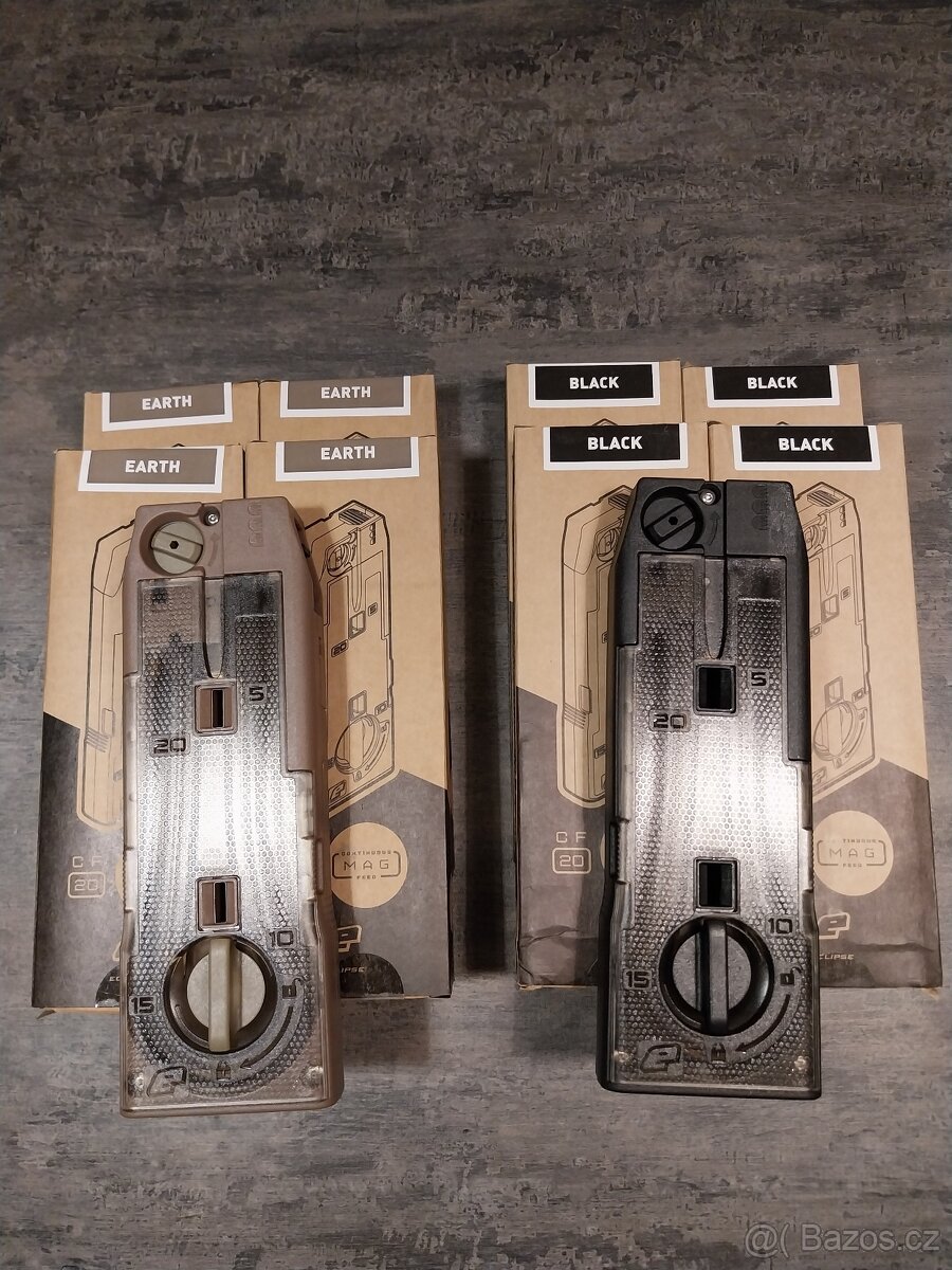 NOVÝ - CF20 Earth / Black magfed zásobník pro EMF100