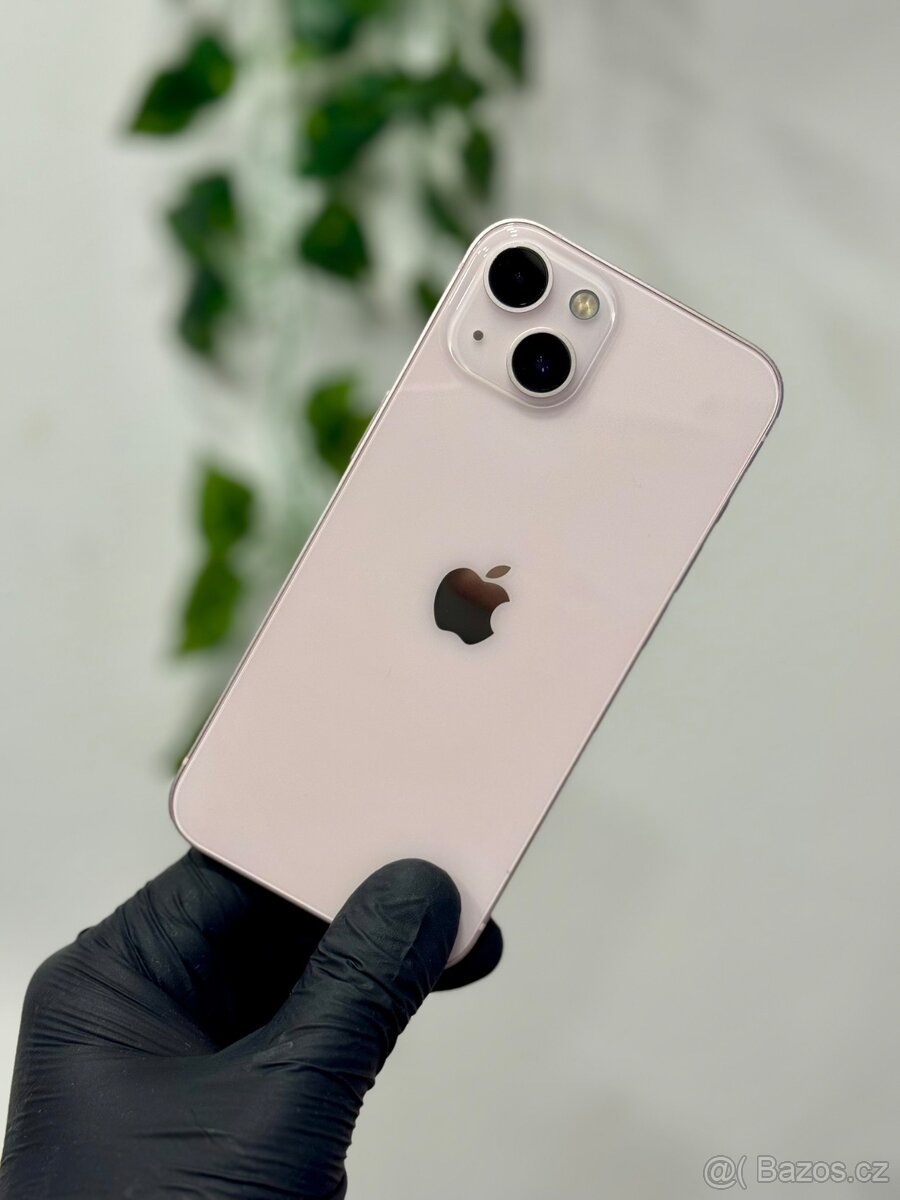 iPhone 13 512GB růžový - 100% baterie, DPH