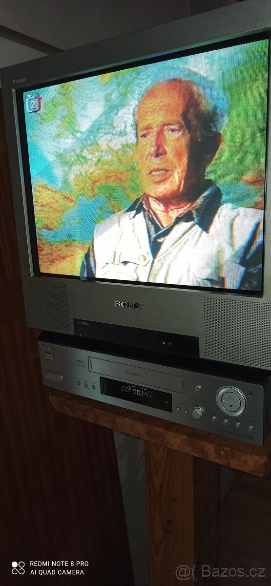 Prodám videorekorder Sony + televizi Sony