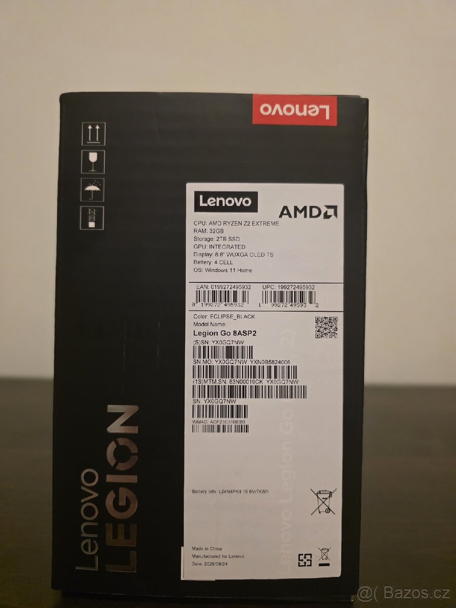Lenovo Legion Go 2 - Nový, Nerozbalený