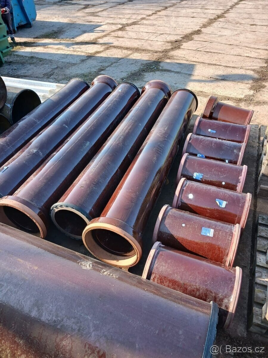 Komponenty keramické kanalizace