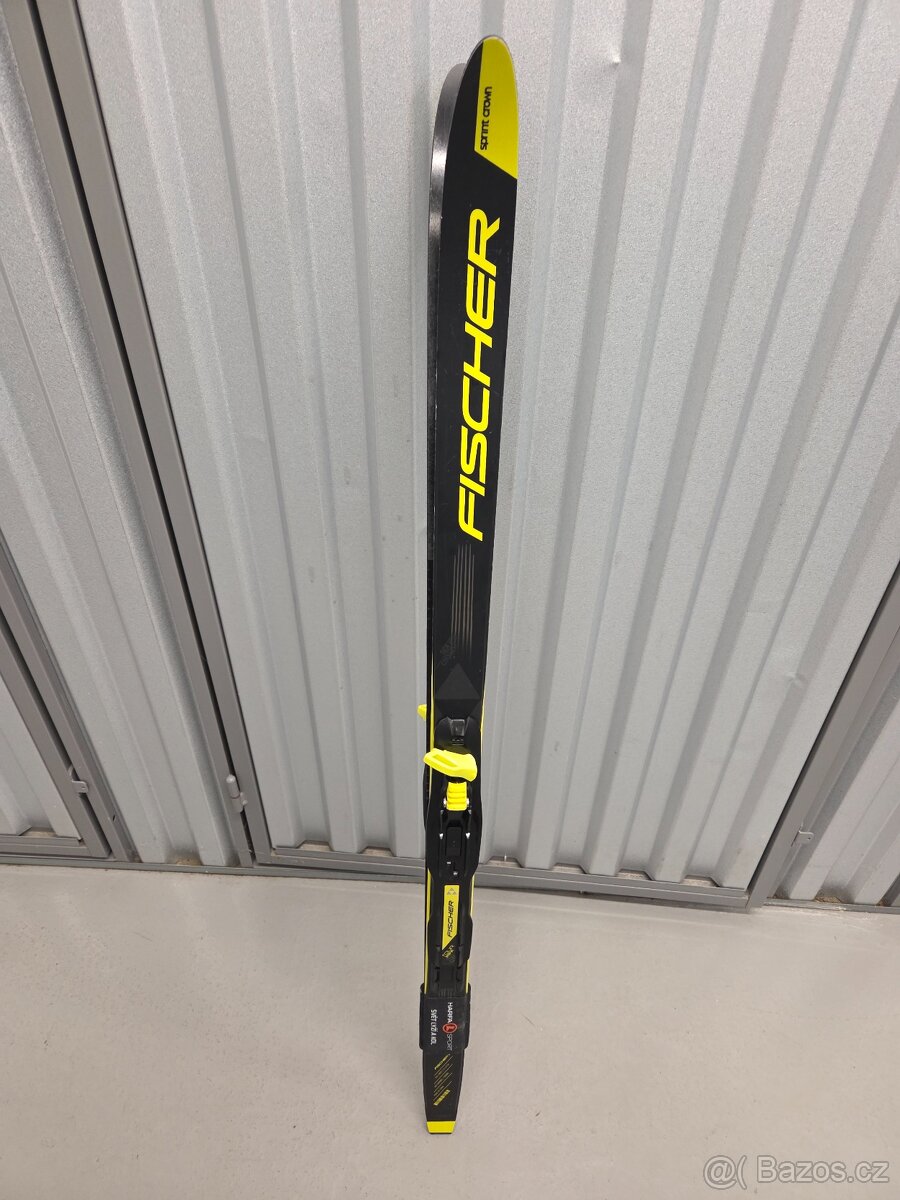 Dětské běžky Fisher 120 se šupinami, s vázáním NNN