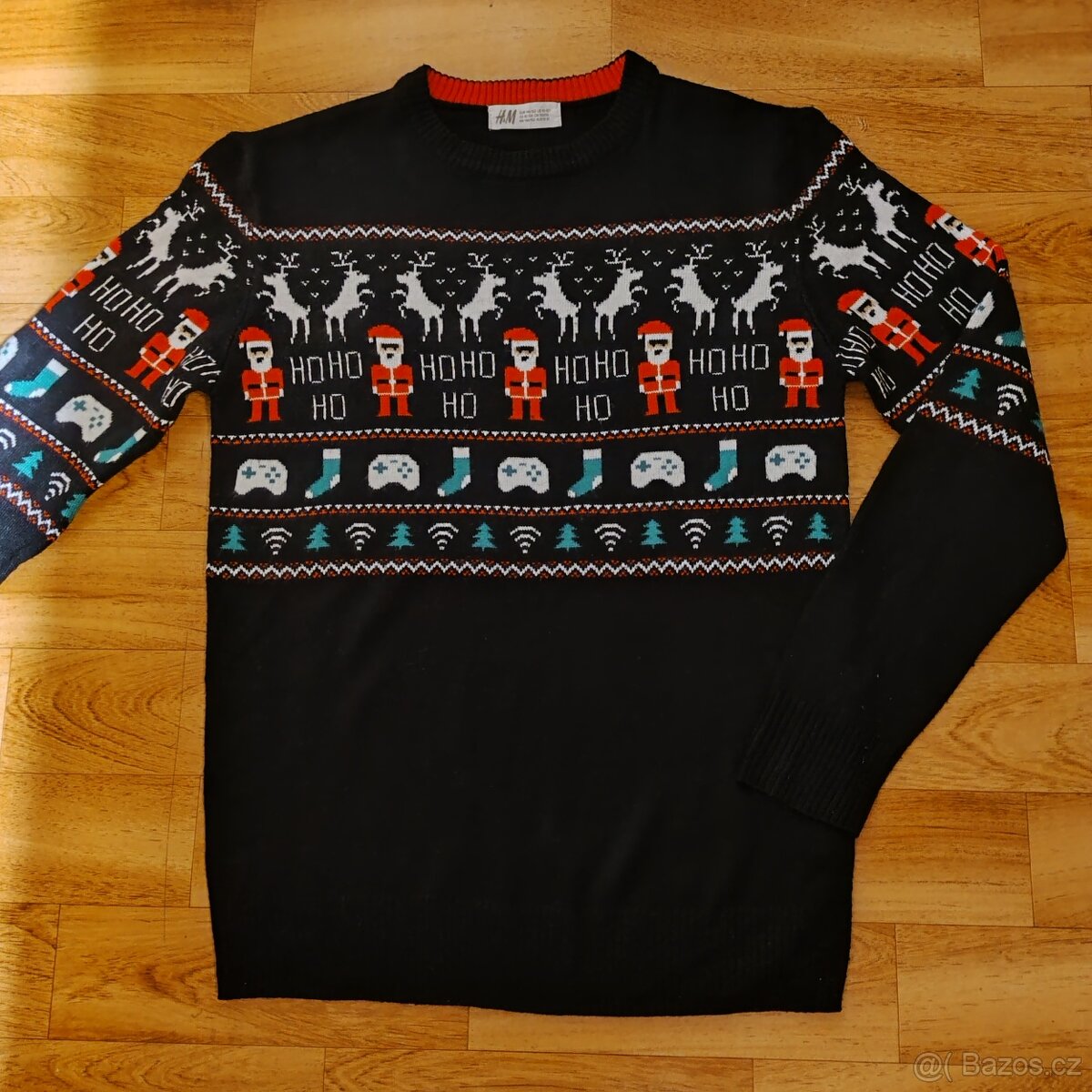 Svetr pro kluka s vánočním motivem