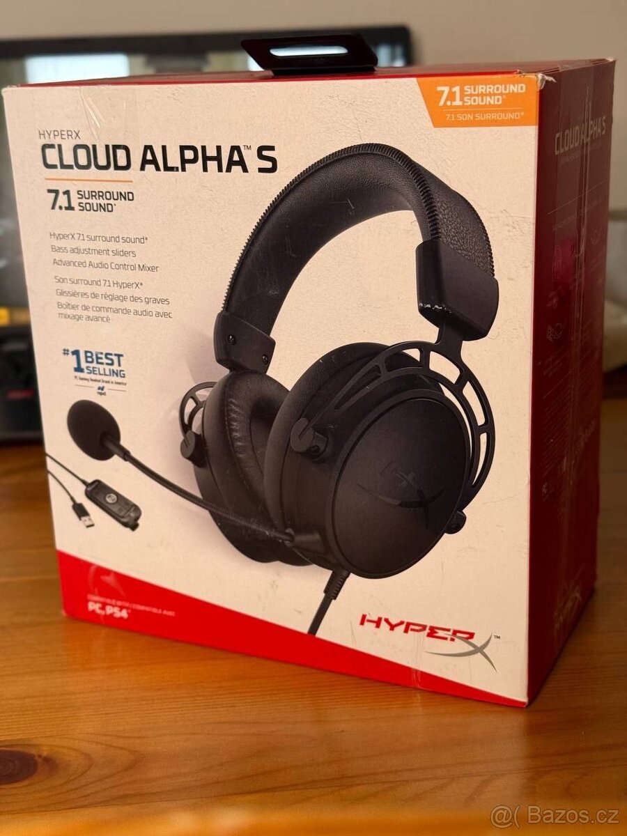 headset HyperX Cloud Alpha S