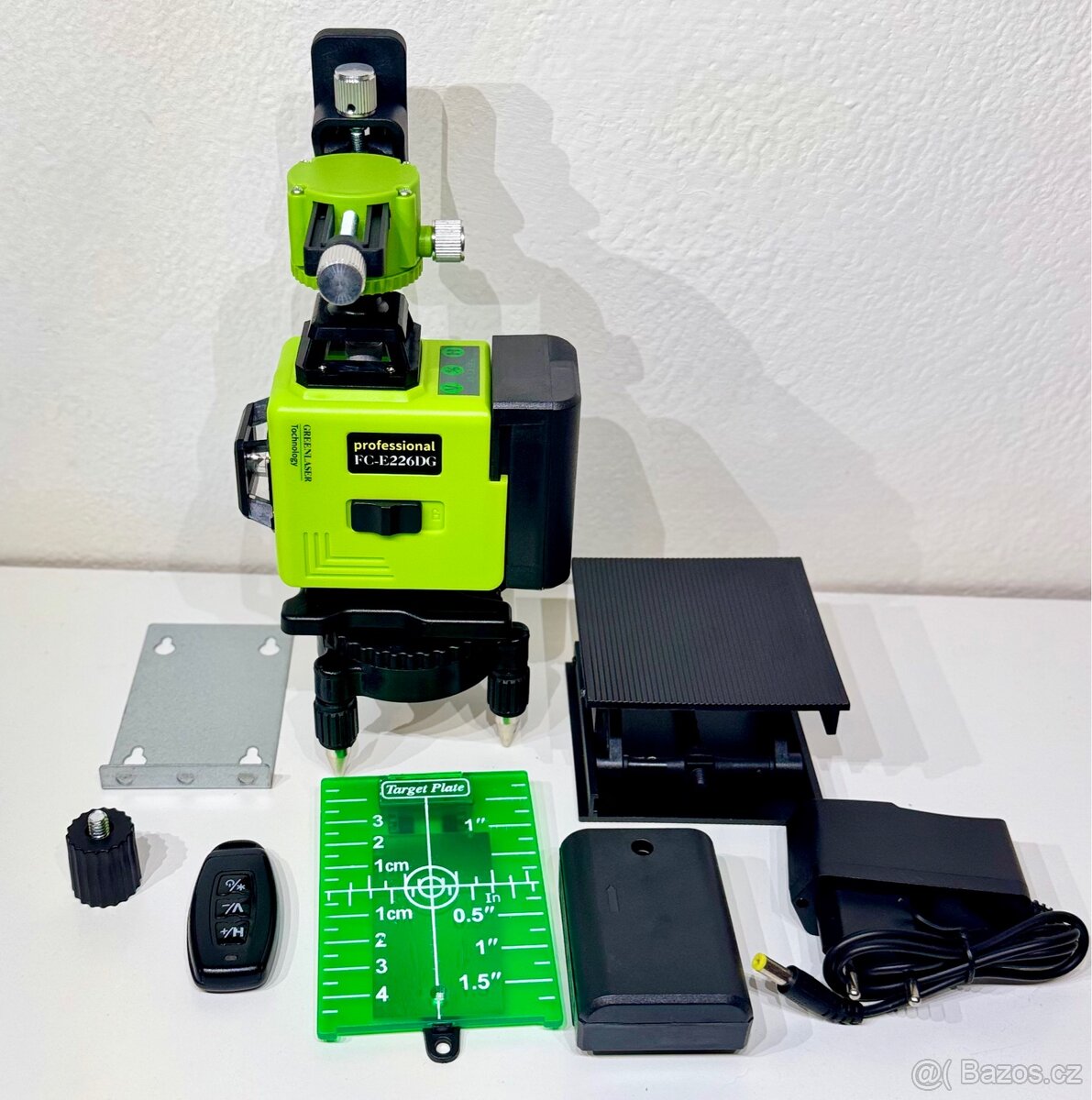 Laserová vodováha MINI 3D / 4D – zelený laser, samonivelace