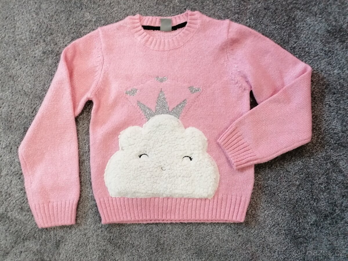 Dívčí svetr vel. 128