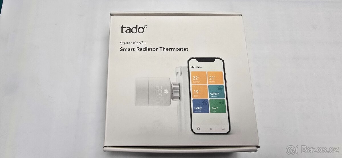 Chytre termostatické hlavice Tado Starter Kit V3+