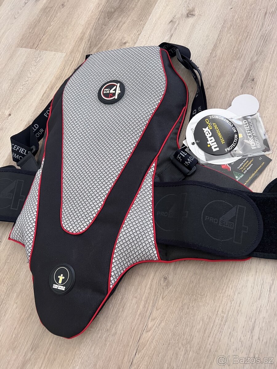 Nový páteřový chránič FORCEFIELD Sub 4K