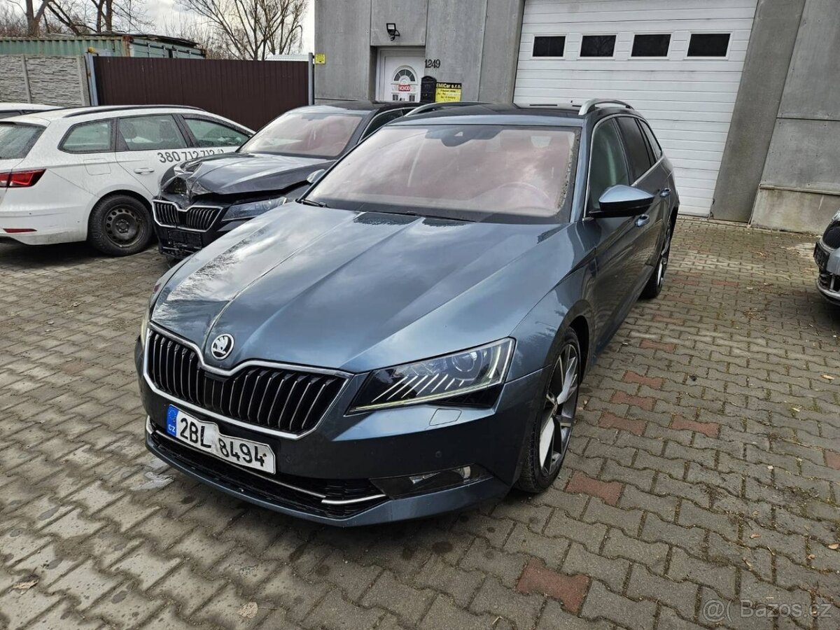 ŠKODA SUPERB COMBI 2.0 TDI 140KW/ DSG/ POJÍZDNÉ