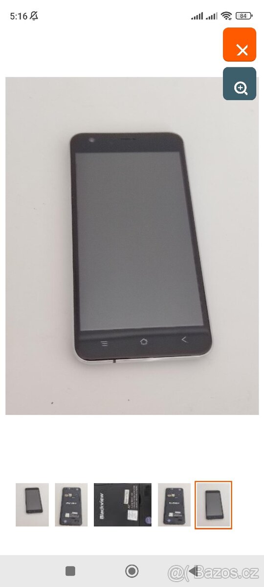 Mobilní telefon BLACK VIEV A7
na náhradní díly