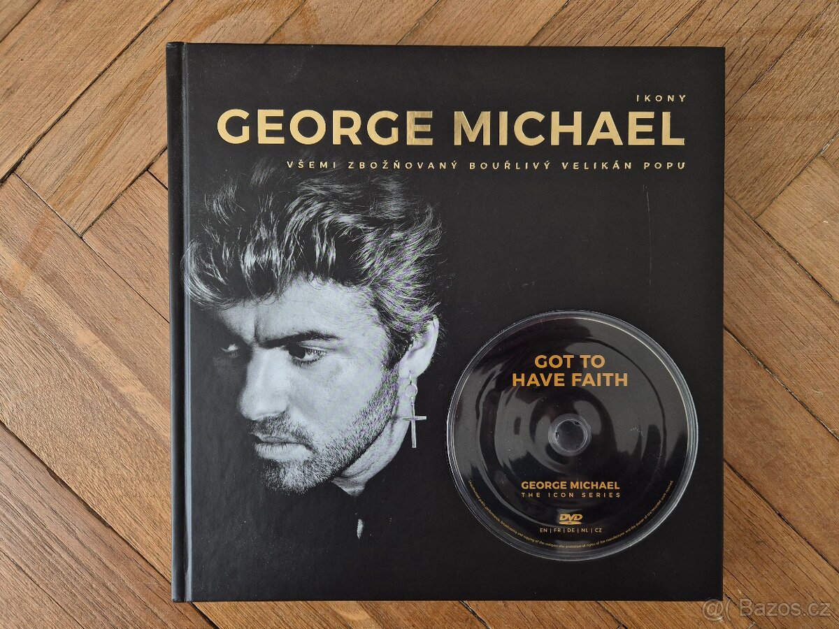 Kniha George Michael s CD