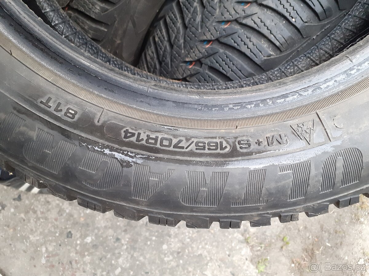 4ks - Pneu GOODYEAR ULTRAGRIP 8, 165/70 R14 81T M+S