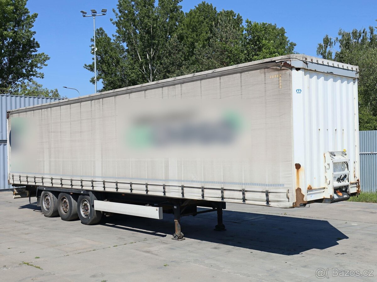 Krone SD, STANDARD, TŘÍSTRANNÁ SCHRNOVACÍ PLACHTA XL, ZVEDA