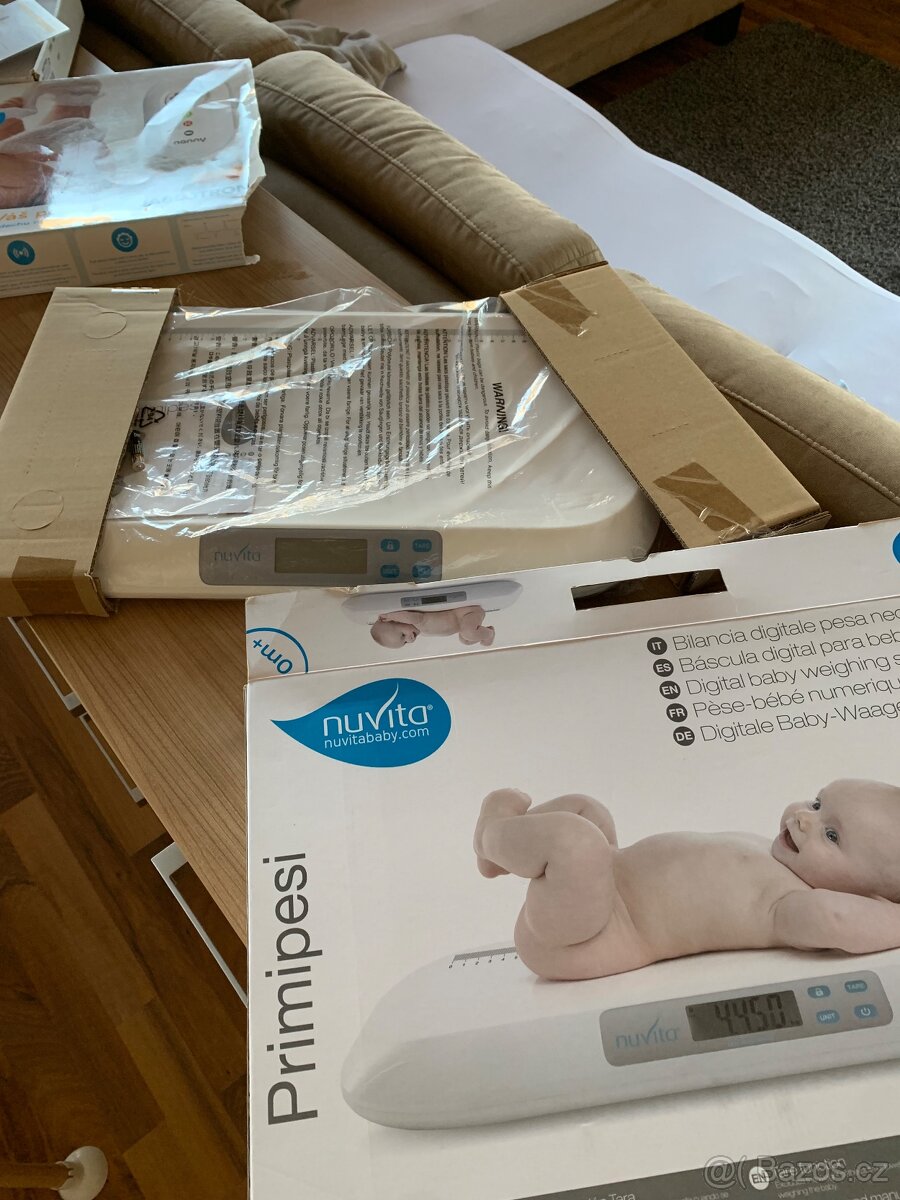 Monitor dechu, dětská váha