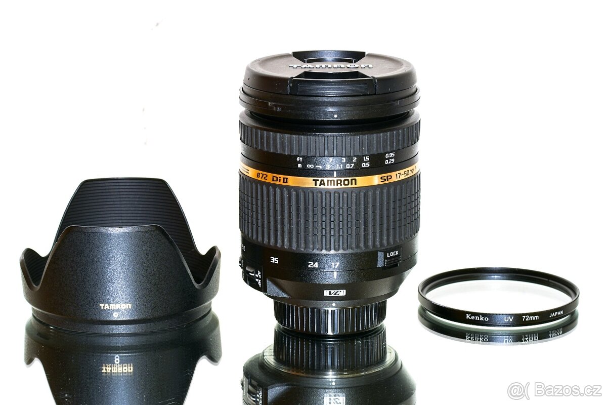 Nikon Tamron SP 17-50 f/2,8 Di VC + UV TOP STAV