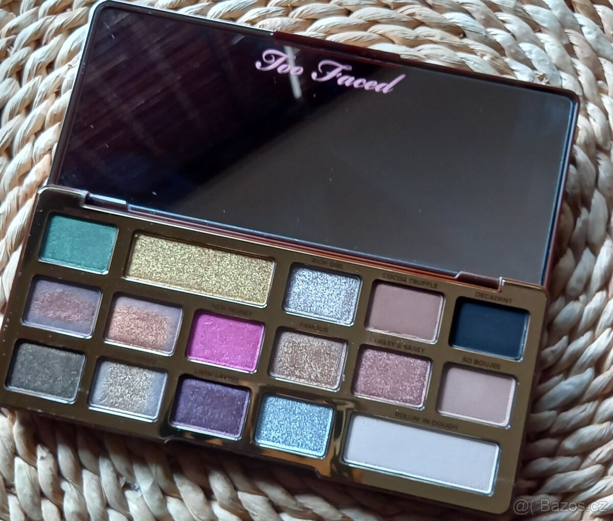 Too Faced paletka očních stínů Chocolate Gold