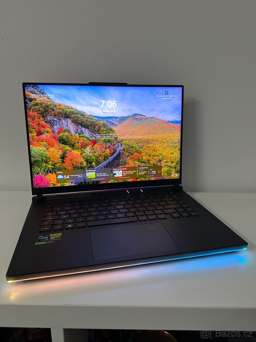 ASUS ROG Strix SCAR 16 – RTX 4080, i9, QHD+ 240Hz, TOP STAV