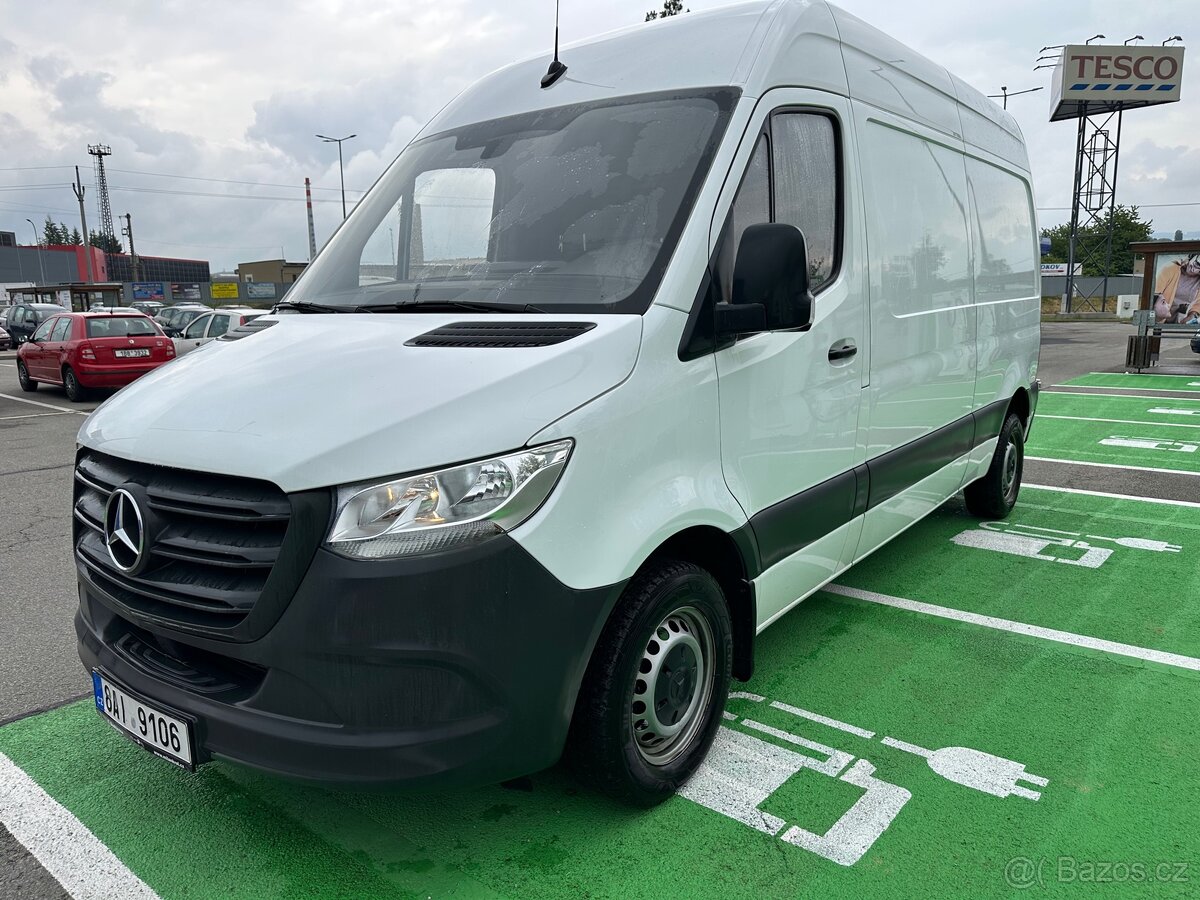 MB-Sprinter 314Cdi 105kW L2H2 ČR TOP STAV DPH,NAVI