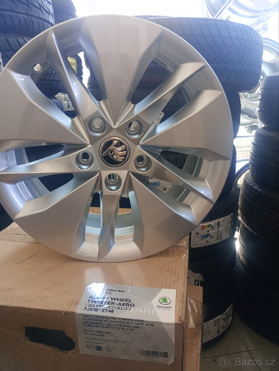 ALU kola škoda Octavia 3,4. 7jx 16 et 46