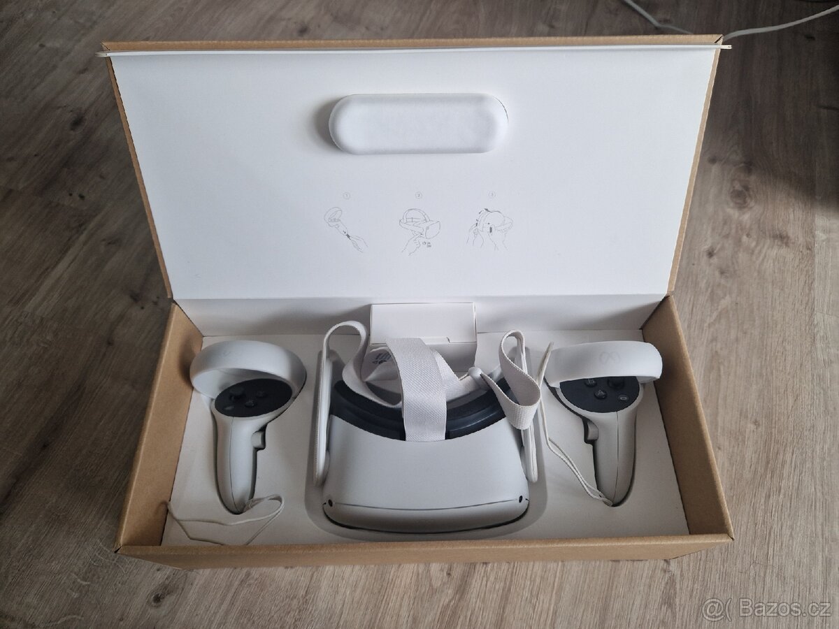 Meta Oculus Quest 2 (128 gb) - téměř nepoužívaný, TOP stav