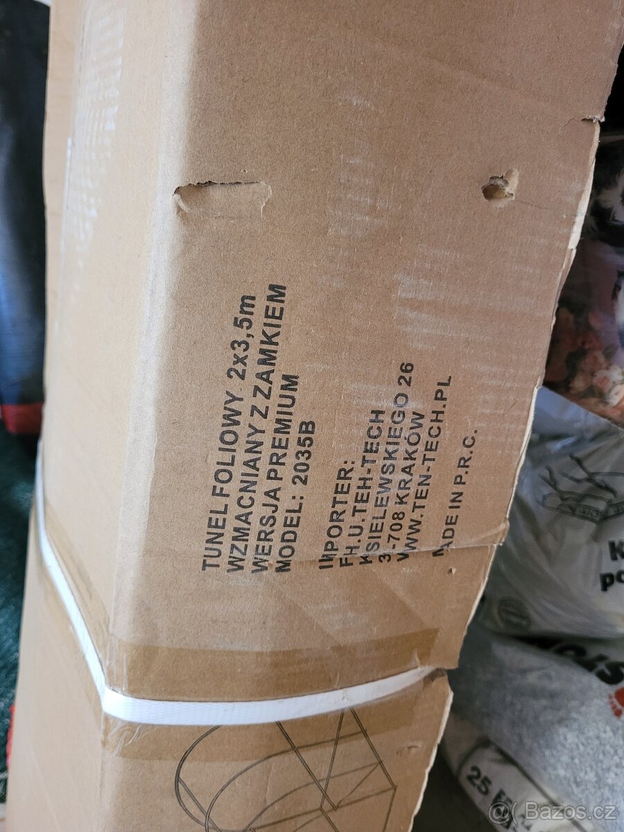 konstrukce pro fóliovník 2x3,5m