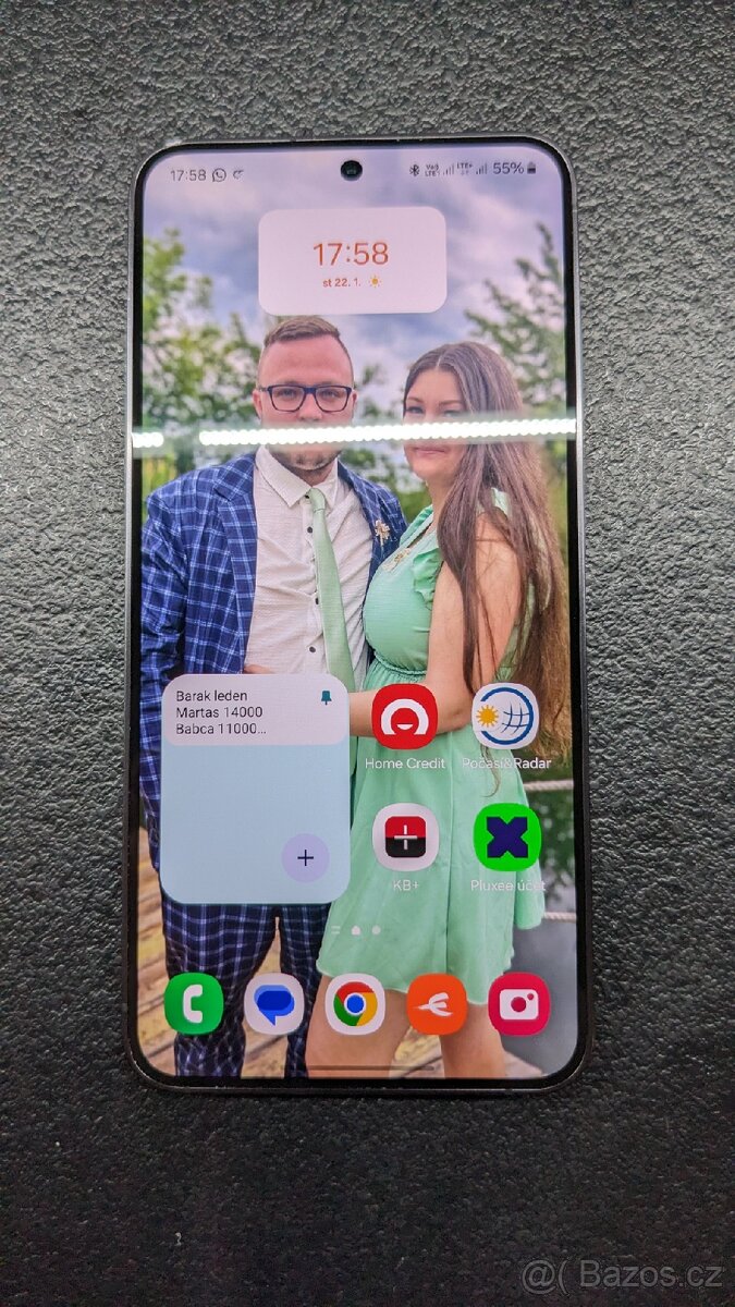 Samsung Galaxy S24, 8GB/128 GB, Černá