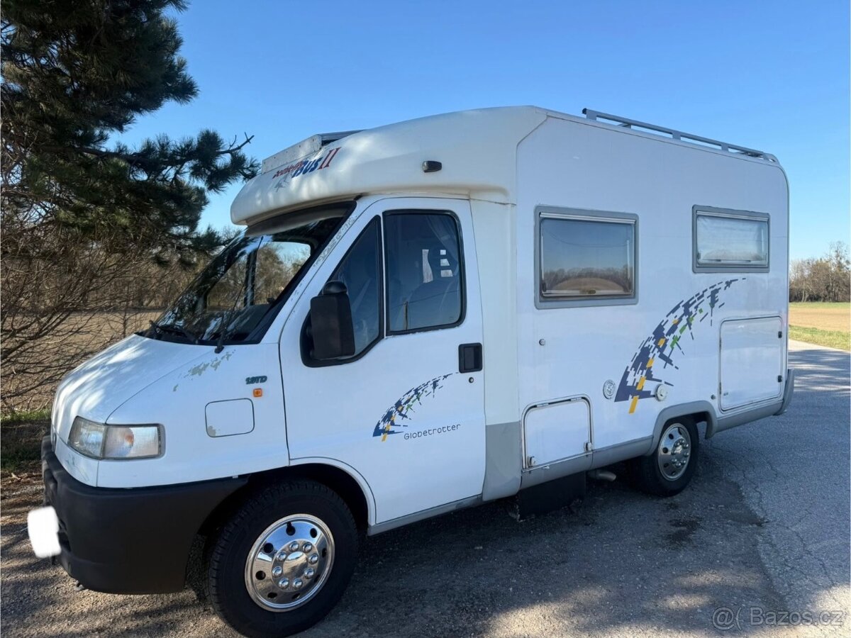 Fiat Ducato Dethlefs, 4 místa, garáž pro kola,