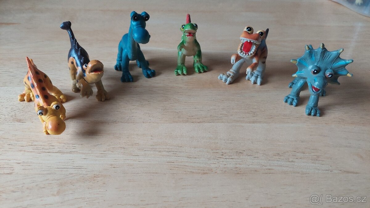 Sada 6ks figurek dinosauru