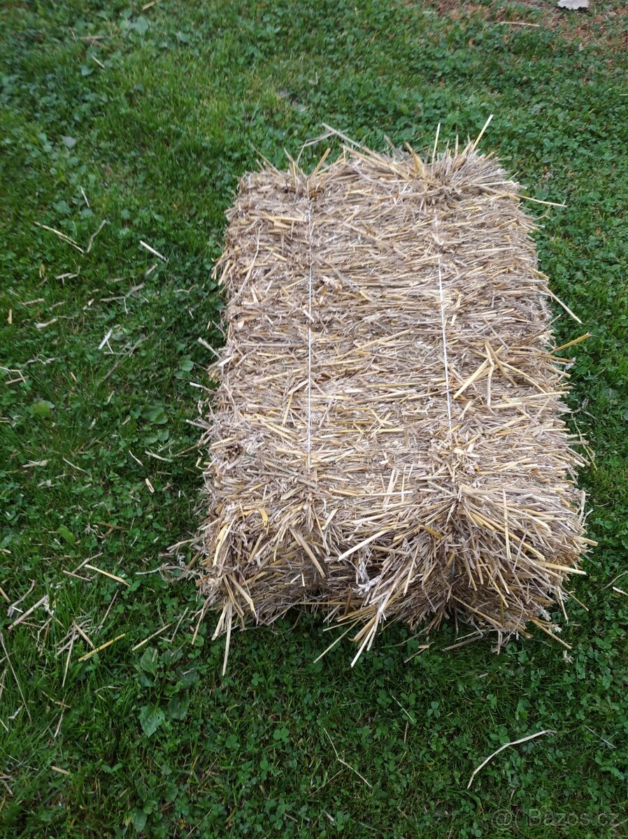 Malé slámové balíky