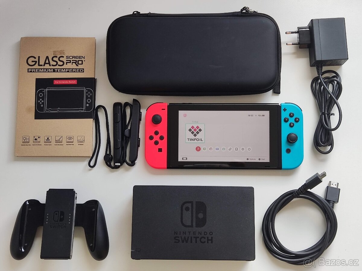 Switch Jailbreak +10 HER červená/modrá