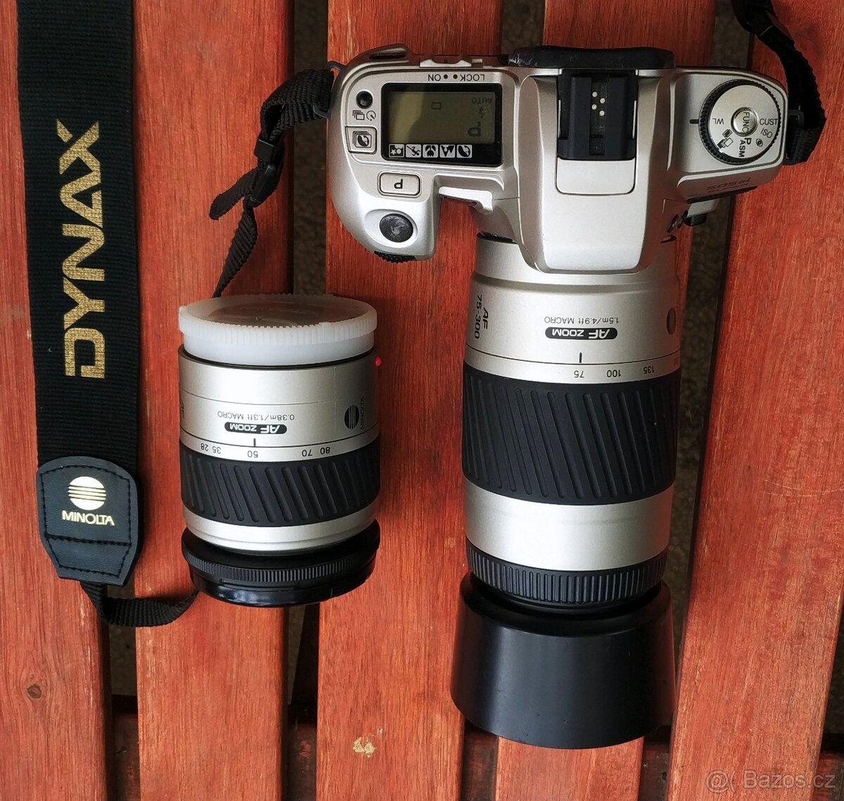Minolta Dynax 505i Super AF28-80mm f1:3.5-5.6 Macro, 75-300m