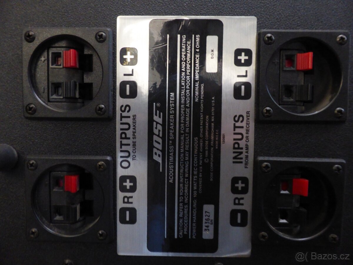 BOSE Subwofer ACOUSTIMAS