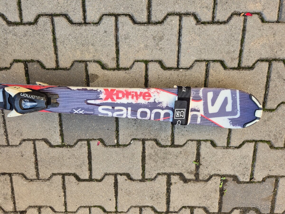 Lyžařský set Lyže Salomon a boty HEAD vel 43