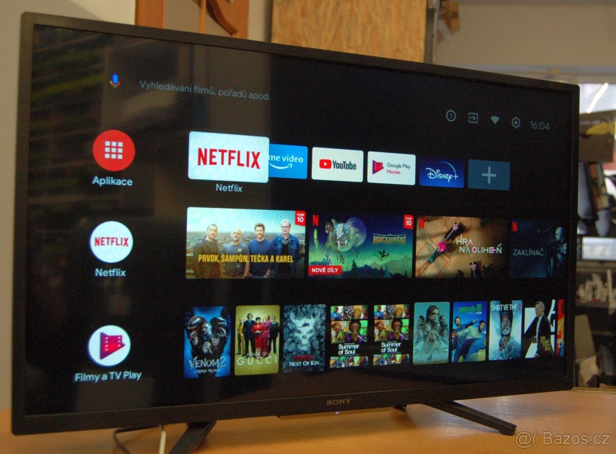 NOVÁ 80cm ANDROID SMART LED televize Sony KD-32W800
