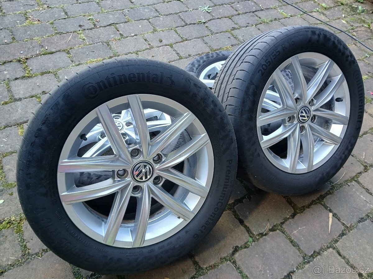 ALU kola,sada, model HITA,originál,205/55 R16,5x112,TOP