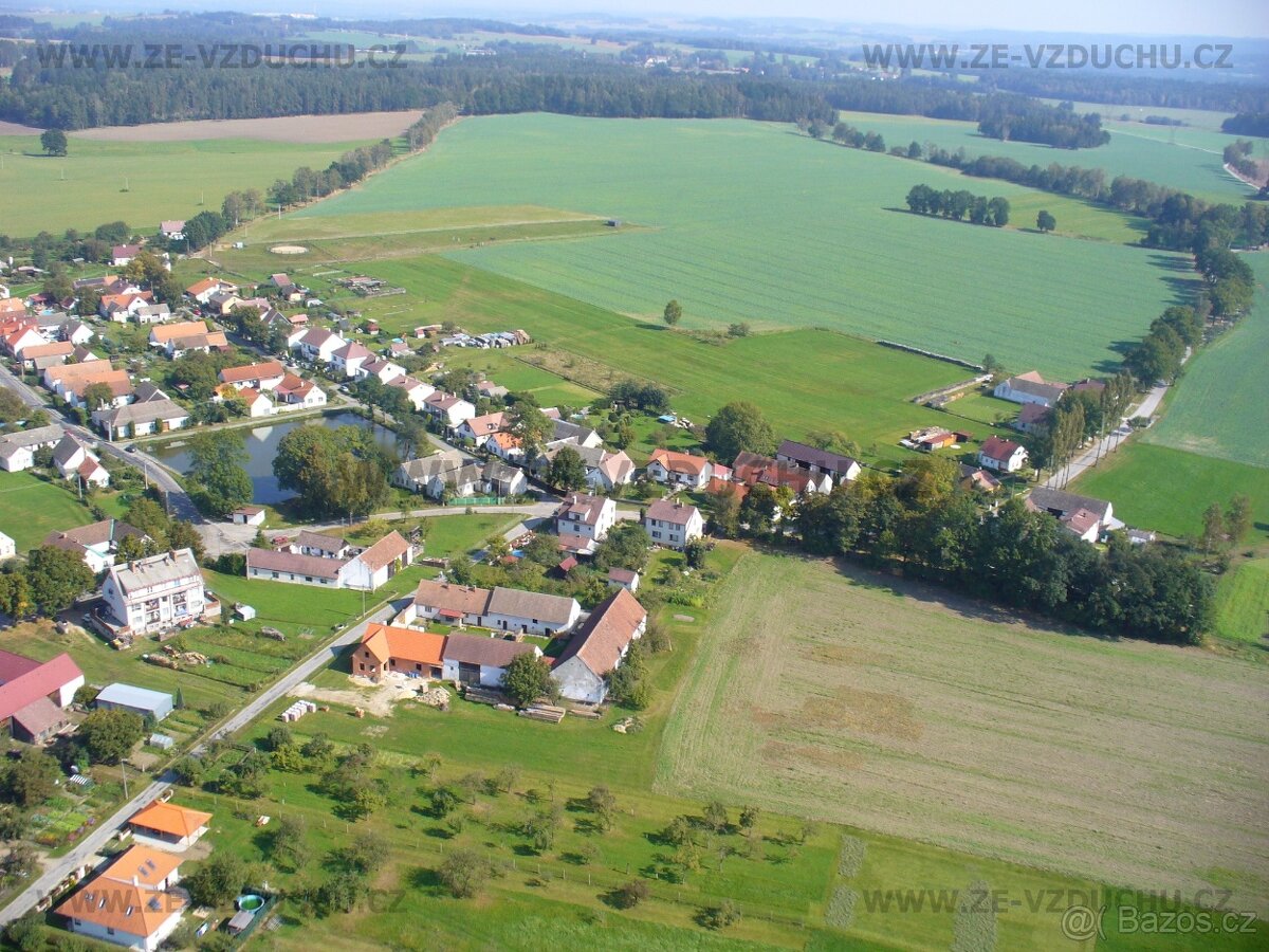 S háním pozemky k hospodaření Plavsko, Vydří, Hatín, Polště