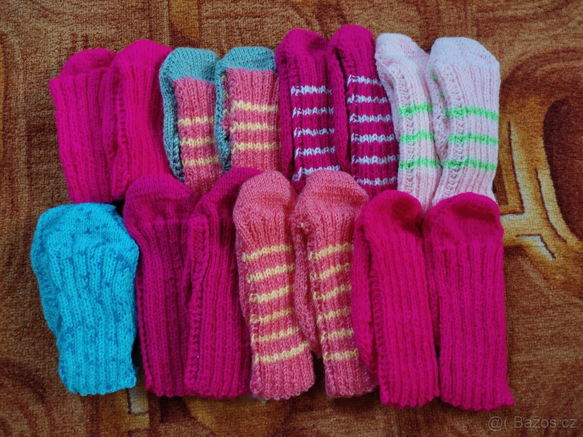 Pletené ponožky