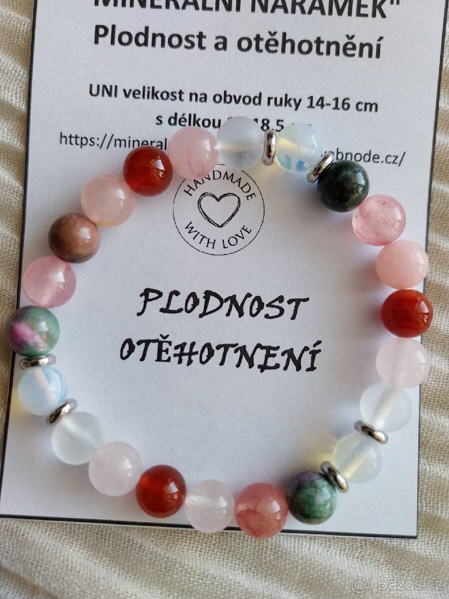 Minerální náramek "Plodnost/Otěhotnění"