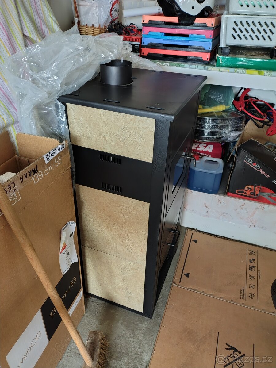 Krbová kamna s výměníkem