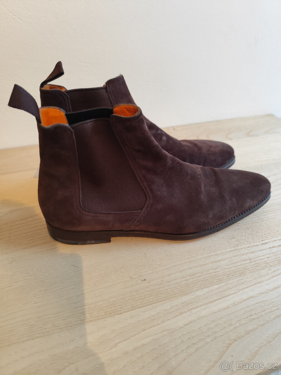 Páské boty Santoni vel. 8,5