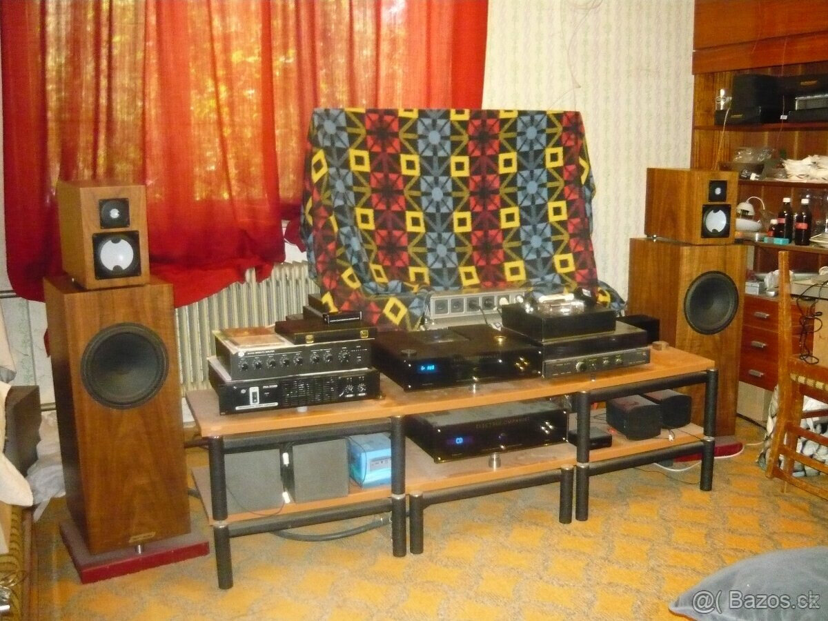 HIGH END, CDp, zosik ,ELECTROCOMPANIET, kábel, 3.pásmo repro