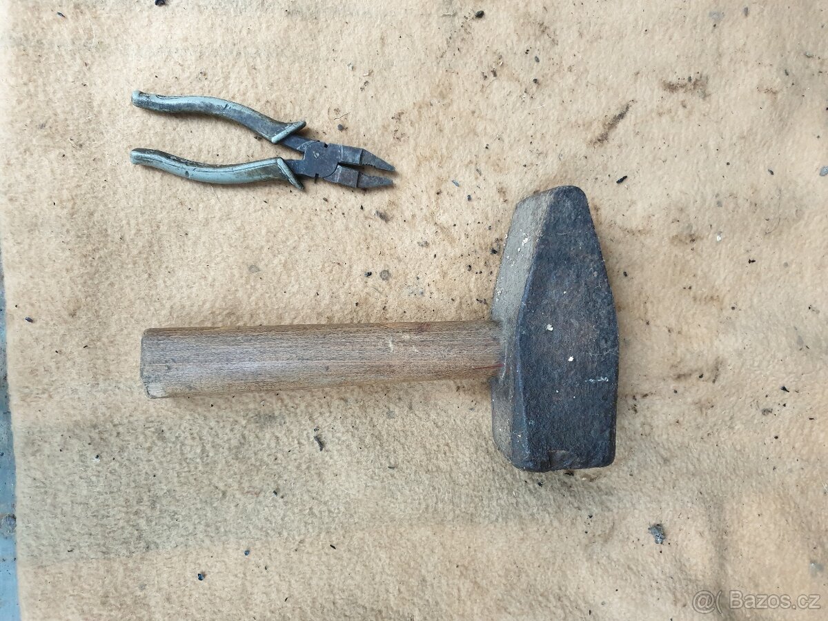 KLADIVO truhlářské svorky, leštící ...