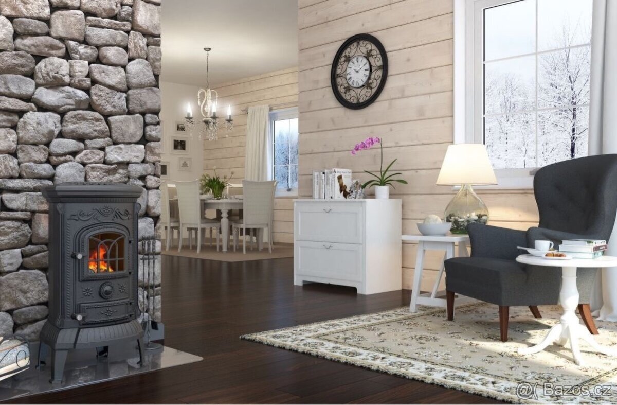 Litinová krbová kamna Verdo