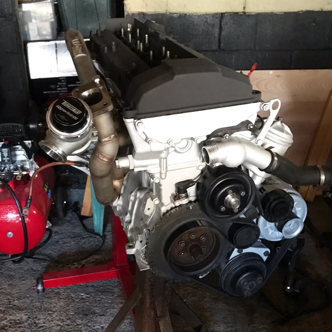 M50b25 připravený na turbo